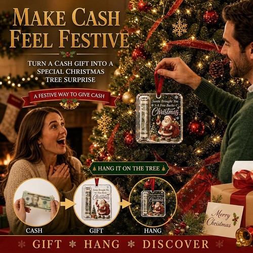 Cute money holder christmas - money,