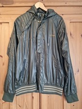 Adidas Mens Hooded Jacket Dark
