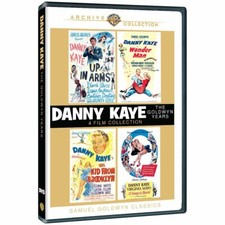 DANNY KAYE - The Goldwyn Years 4 Film 4 Disc Set Region 4 New & Sealed