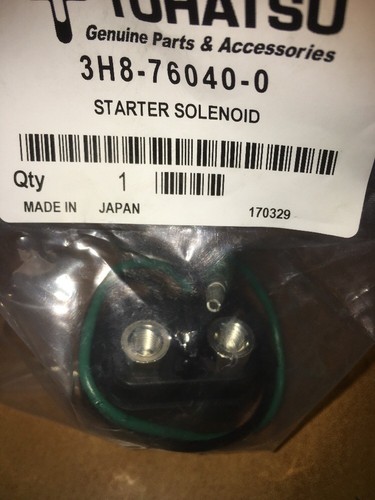 Starter solenoid relay - starter,
