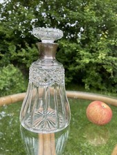 ANTIQUE CRYSTAL AND SILVER