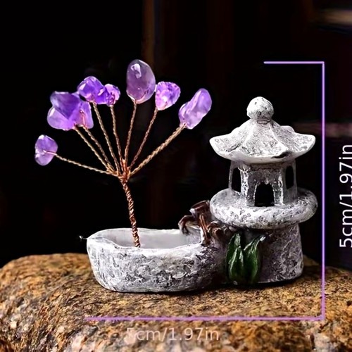 Handmade zen pagoda figurine - zen,