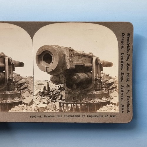 Ww1 military stereoview c1916 - ww1,