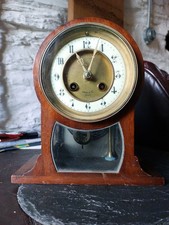 ANTIQUE MANTEL MANTLE CLOCK LONG & CO PARIS FRENCH CLOCK