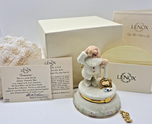 Lenox disney classics sneezy - disney,