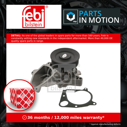 Water pump fits - bmw, 530d