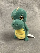 Dinosaur Little Town Timeless Toys Green Baby Dino Dinosaur 7" Soft Toy Rare