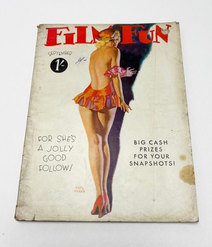 Vintage film fun magazine - film,