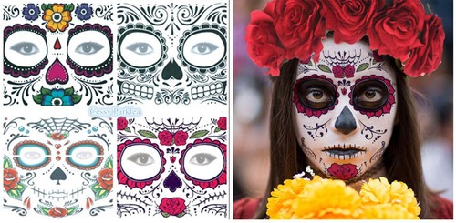 Day the dead temporary face - the,