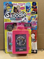Skoodle magazine #10 Sketch & Doodle + Barbie Suitcase  Box Set + Key Necklace