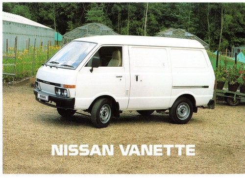 Nissan vanette van 1985 1986 - van, 1985-1986