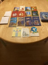 Vintage Box Of Religious Christmas Cards