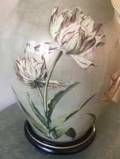 Jenny Worrall Sievert Tulip Glass Table Lamp & Pacific Lifestyle Shade