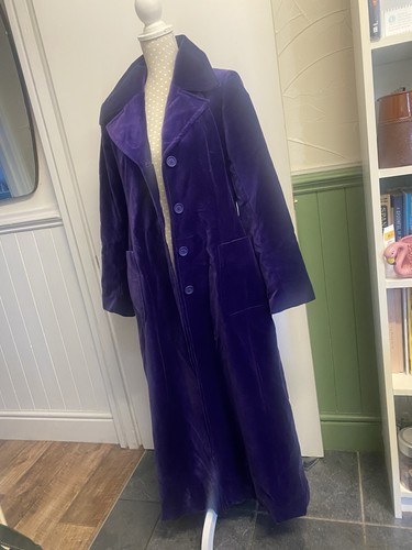 Vintage 80s purple velvet - vintage,