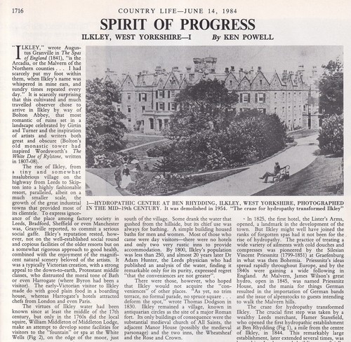Ilkley west yorkshire the - ilkley,, yorkshire;