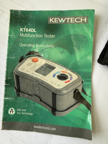Kewtech kt64dl digital - kewtech,