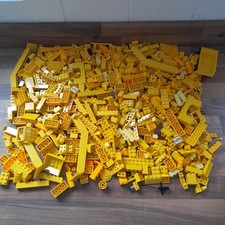 Lego yellow plates building - yellow,
