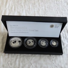 2008 SILVER PROOF BRITANNIA 4