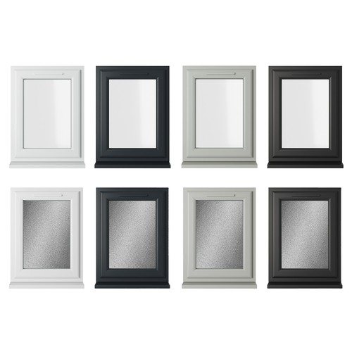 Pvc double glazed - glazed, window