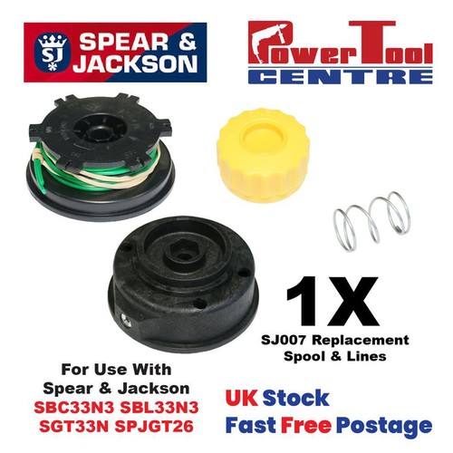 Spool head line for spear - spool,