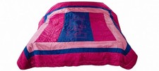 Vintage quilted bedspread king - vintage,