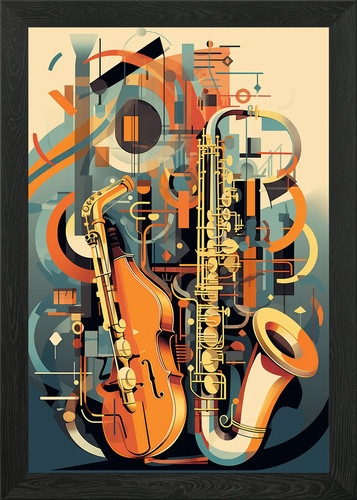 Jazz instruments vintage