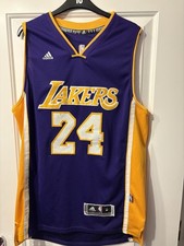 Kobe Bryant NBA Los Angeles Lakers Adidas Authentic Swingman Jersey Size Medium