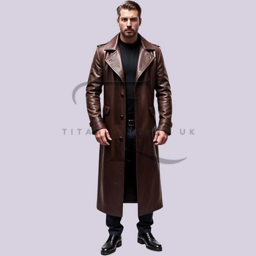 Men brown sheep leather - brown,
