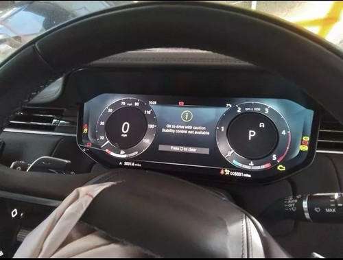 Instrument cluster land rover - land,