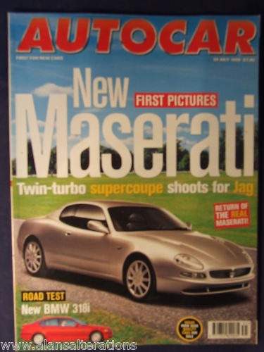 Autocar magazine 29th july - autocar,