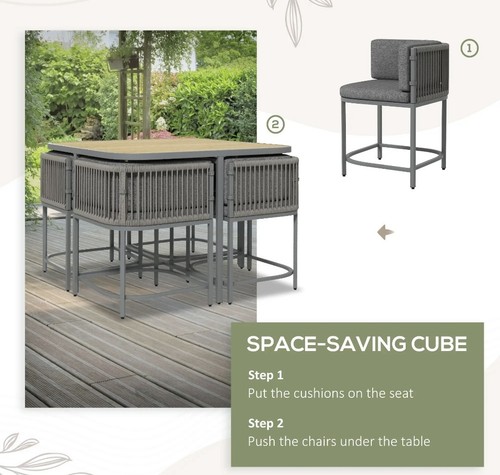 Seater space saving rattan - space,