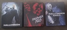Halloween Trilogy 4K UHD Blu-ray SteelBooks. Includes EverythingBlu boxset (OOP)
