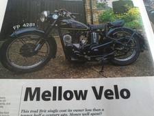 VELOCETTE MAC MOTORCYCLE