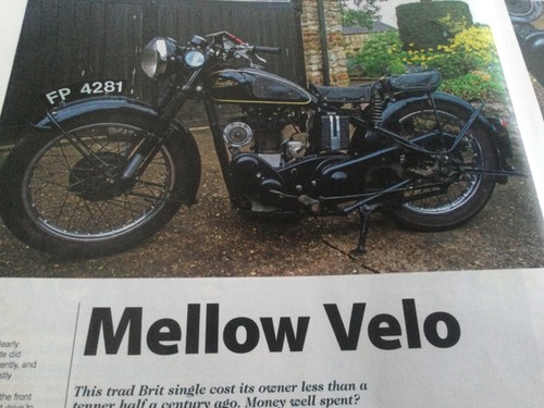 Velocette mac motorcycle - mac,