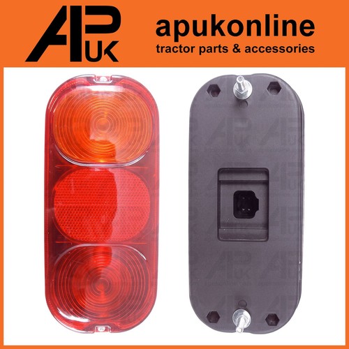 Pair rear light - light, complete