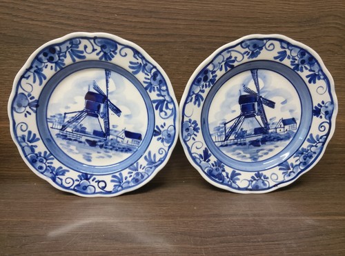 Two delft 13m plates - two,
