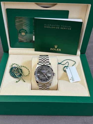 Rolex datejust 36mm watch - rolex,