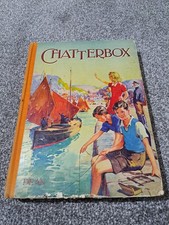 VINTAGE 1947 - Chatterbox Annual Book Dean & Son, Short Stories Cowboy/Adventure