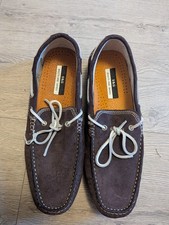 leather Boat Shoes Men's Deck Shoe - Leather Uppers Brand New Very Smart Looking