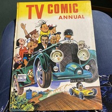 TV COMIC ANNUAL 1967 TV 1st Doctor WHO Telegoons Popeye Avengers 1st UNCLIPPED 