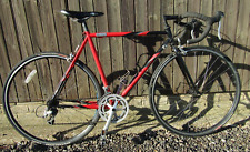 Raleigh R:50 Mens Road Racing Red Black Bike Racer Bicycle 21 in Frame 16 gears