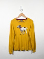 Joules Jumper Womens 12 Yellow