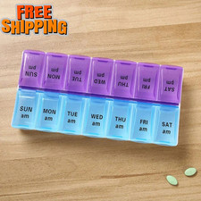 Weekly Daily Pill Box