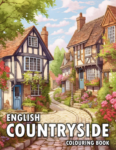 English countryside colouring - english,