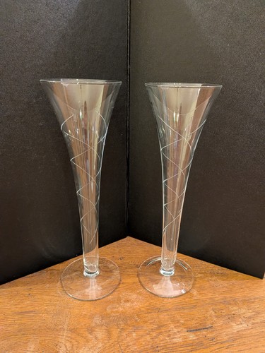 Glass hollow stemmed champagne - glass,