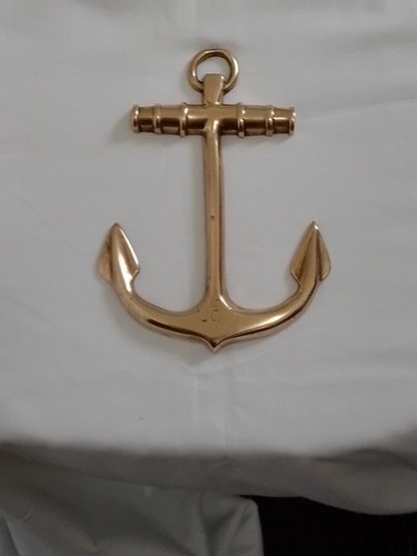 Brass anchor door - brass,