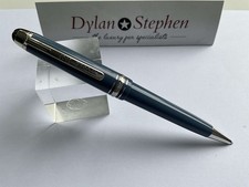 Montblanc Meisterstuck Glacier Mid Size ballpoint pen ( engraved on clip )