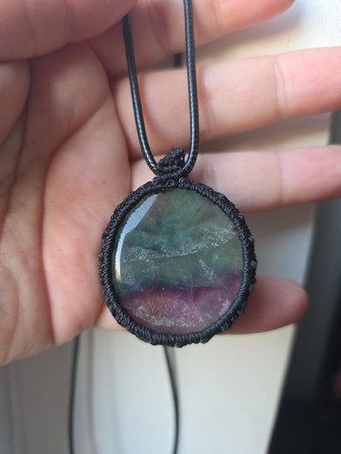 Rainbow fluorite crystal - fluorite,