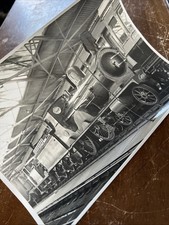 #H53 Vintage Railway Photograph GWR BR steam train Locomotive Museum Old Pic