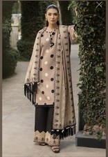 *GUL AHMED*WINTER PRINTED KHADDAR UNSTITCHED SUIT